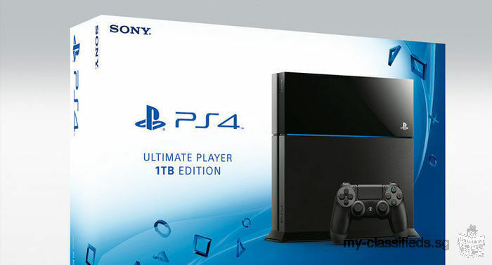 Sony PlayStation 4 (Latest Model) PS4 - 1TB 1 TB Seagate SSHD Black Console