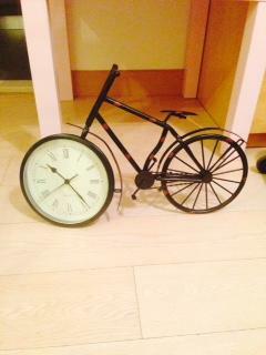 Bicycle clock on sale