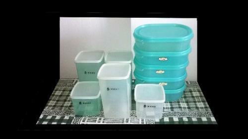 10 pc Used Plastic Containers For Only 10!
