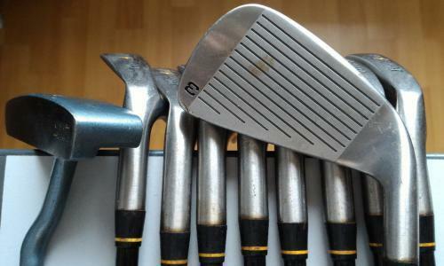 A Complete Used Left Hand PowerBilt Golf Set for Sale