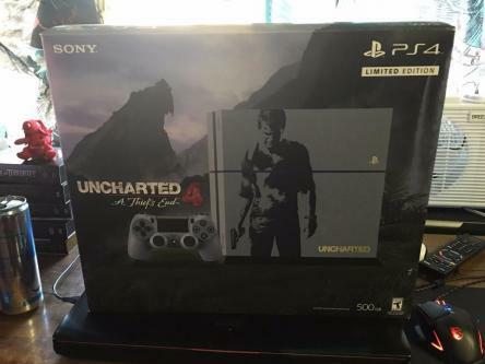 PlayStation 4 500GB Console Uncharted 4 Limited Edition Console