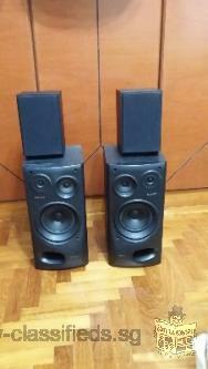 SONY Base Relfex 3 way passive speaker INCL surround speaker