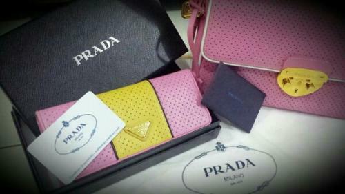 Used Prada handbag and wallet