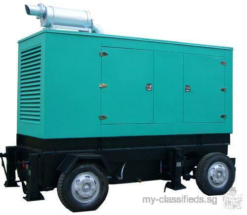 Vehicle mobile diesel generator sets
