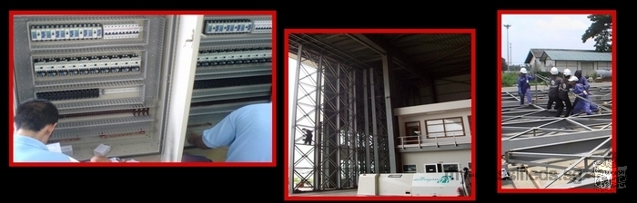 Design and construction service of large structures and sheds