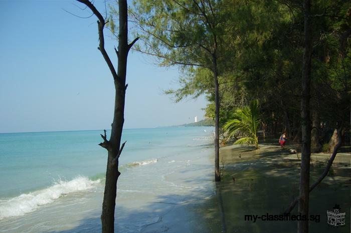 Large Land Beachfront 48 Rais Tourism Source with Chanote Rayong
